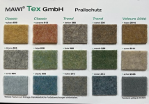 Musterkarte Classic Trend Velours 2000