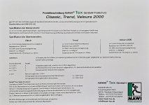 Produktbeschreibung Classic Trend Velours 2000